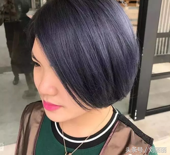 沙宣立体内扣短发型,好看的沙宣短发型