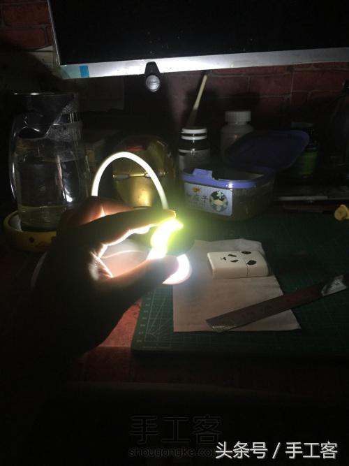 diy毛衣链教程,树脂毛衣链diy