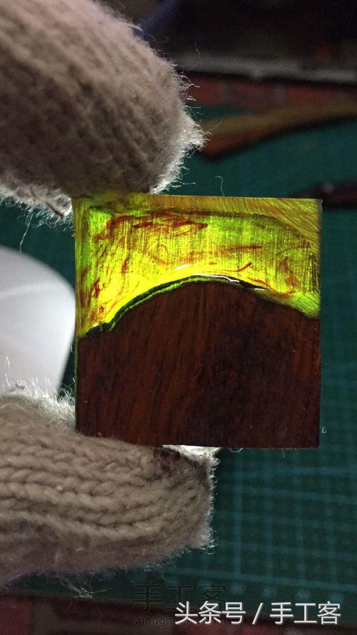 diy毛衣链教程,树脂毛衣链diy