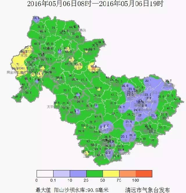 清远最新几号有大暴雨,有史以来清远最严重的暴雨