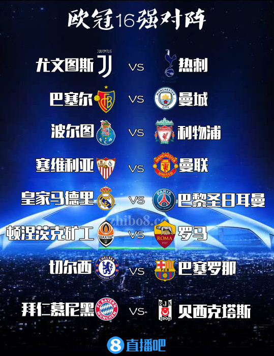 2022年欧冠赛程表16强,欧冠22-23赛季16强