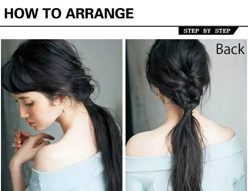 头发少丸子头的扎法简单易学好看,30-40岁简易减龄扎法发量少