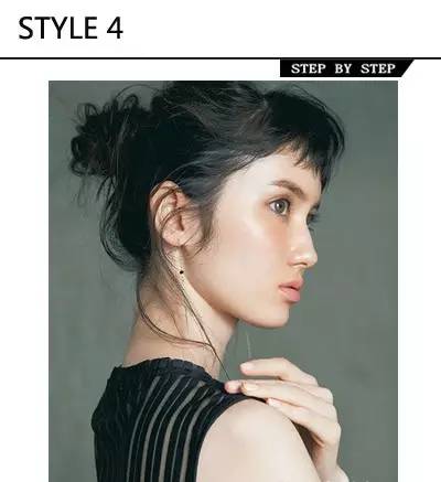 头发少丸子头的扎法简单易学好看,30-40岁简易减龄扎法发量少