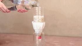 塑料瓶乌龟缸滤水器,用塑料瓶自制滤水器