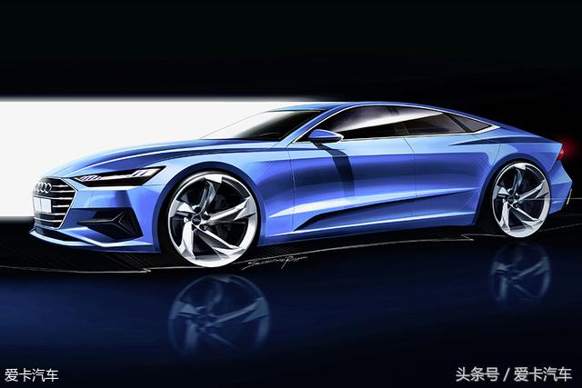 2022奥迪a7sportback内外实拍,奥迪a7sportback落地价
