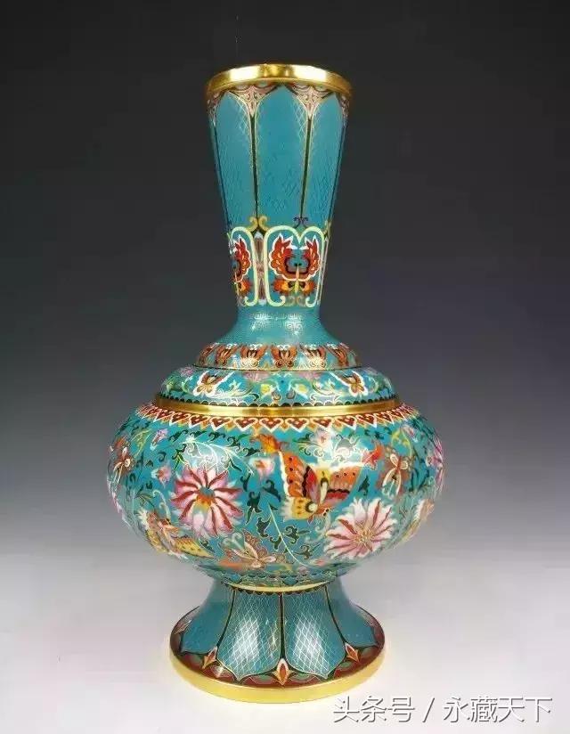 经典的传统工艺景泰蓝的发祥地,景泰蓝艺术作品赏析