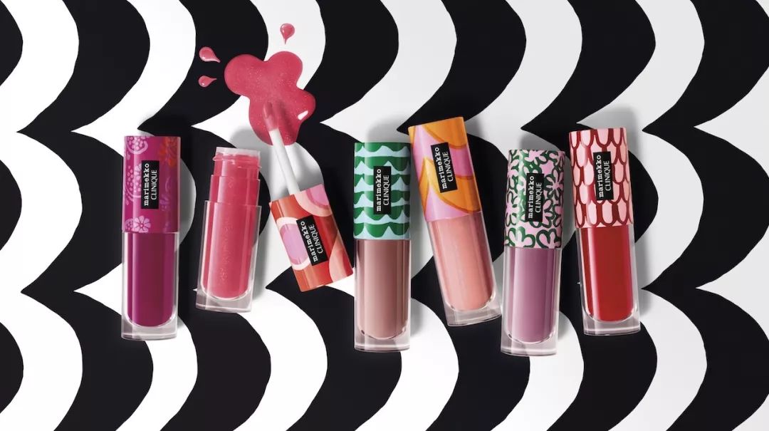 芬兰家饰品牌Marimekko与化妆品倩碧联手打造的彩妆，用在哪儿？