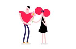 情人节的手工用a4纸和小卡纸做,用卡纸给妈妈做情人节的礼物教程