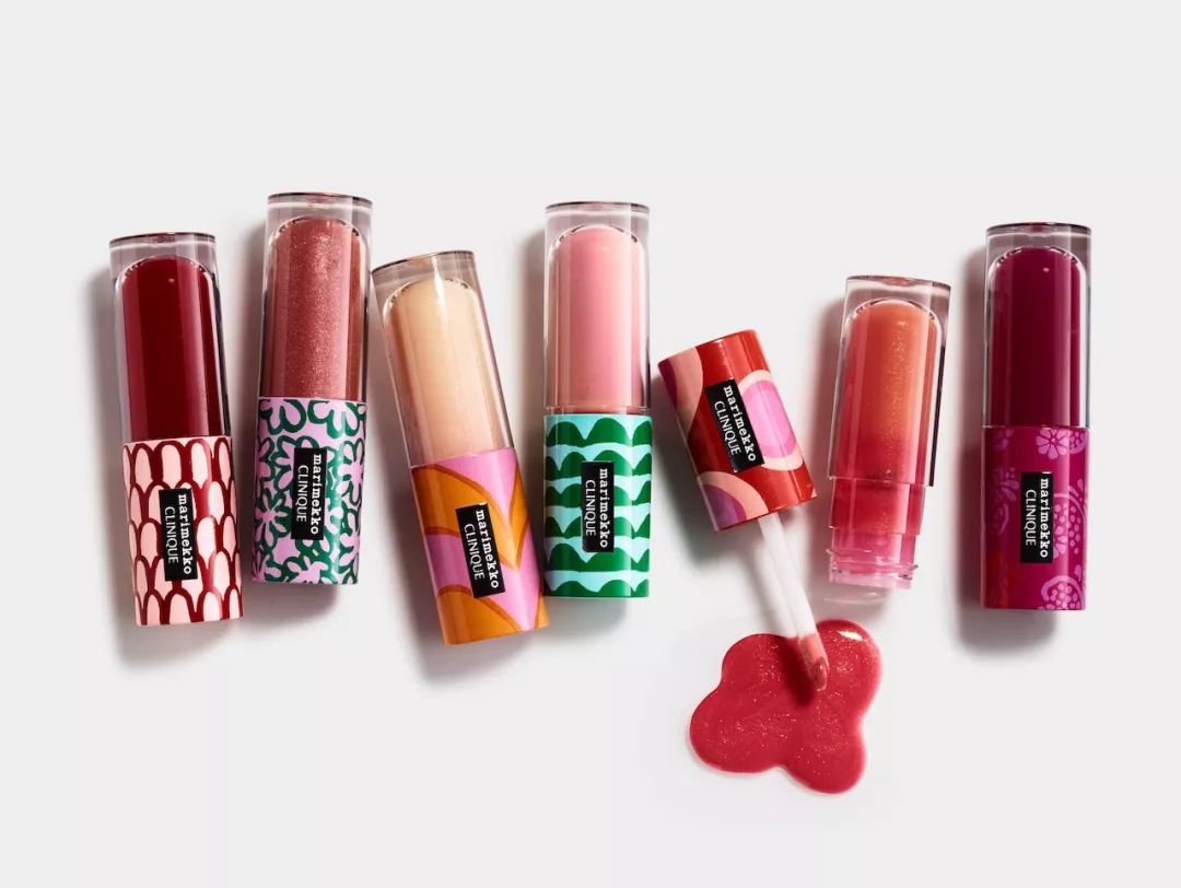 芬兰家饰品牌Marimekko与化妆品倩碧联手打造的彩妆，用在哪儿？