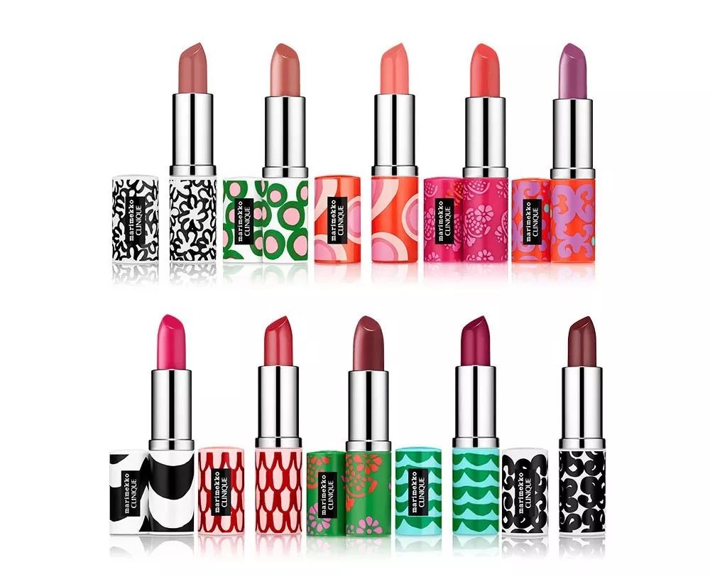 芬兰家饰品牌Marimekko与化妆品倩碧联手打造的彩妆，用在哪儿？