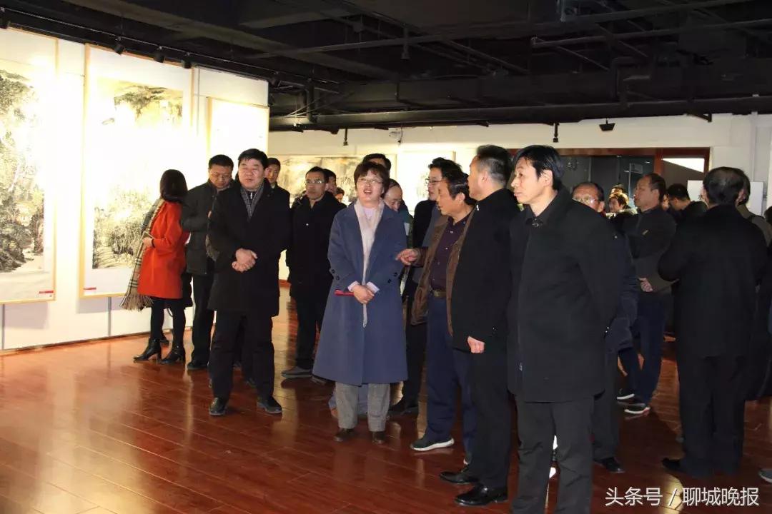 聊城丹青十八家展,山东聊城书画展