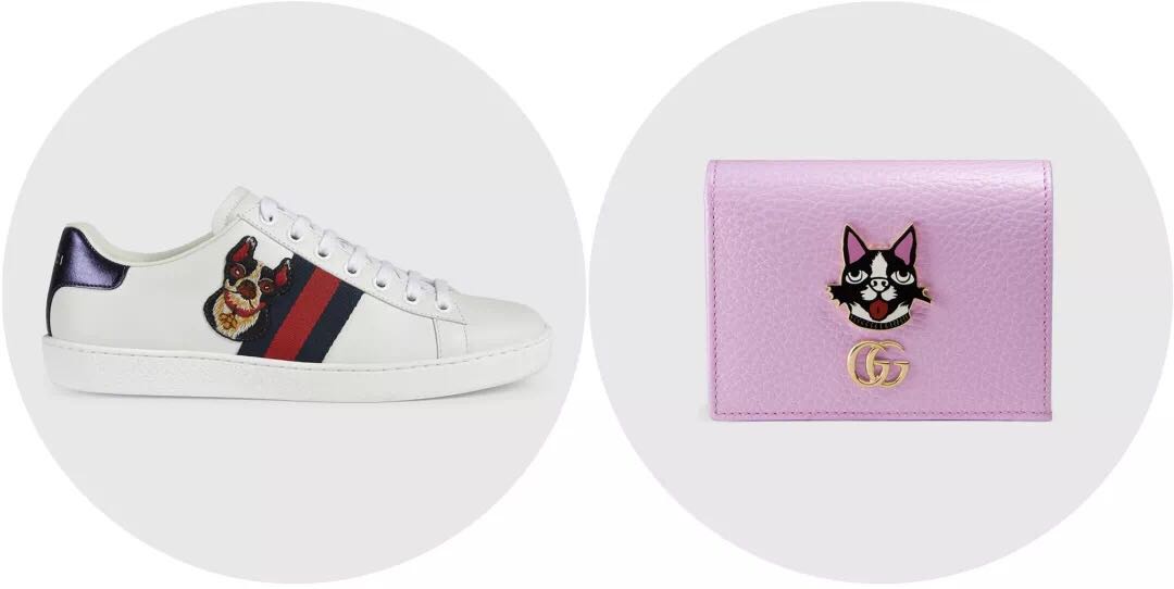 gucci鼠年衣服,gucci狗头牛仔衫