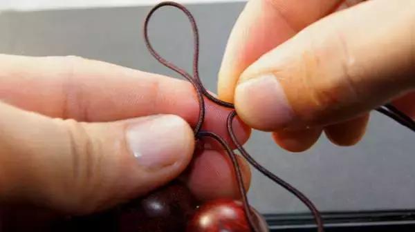 佛珠吉祥结的编法教程,手串绳吉祥结打法