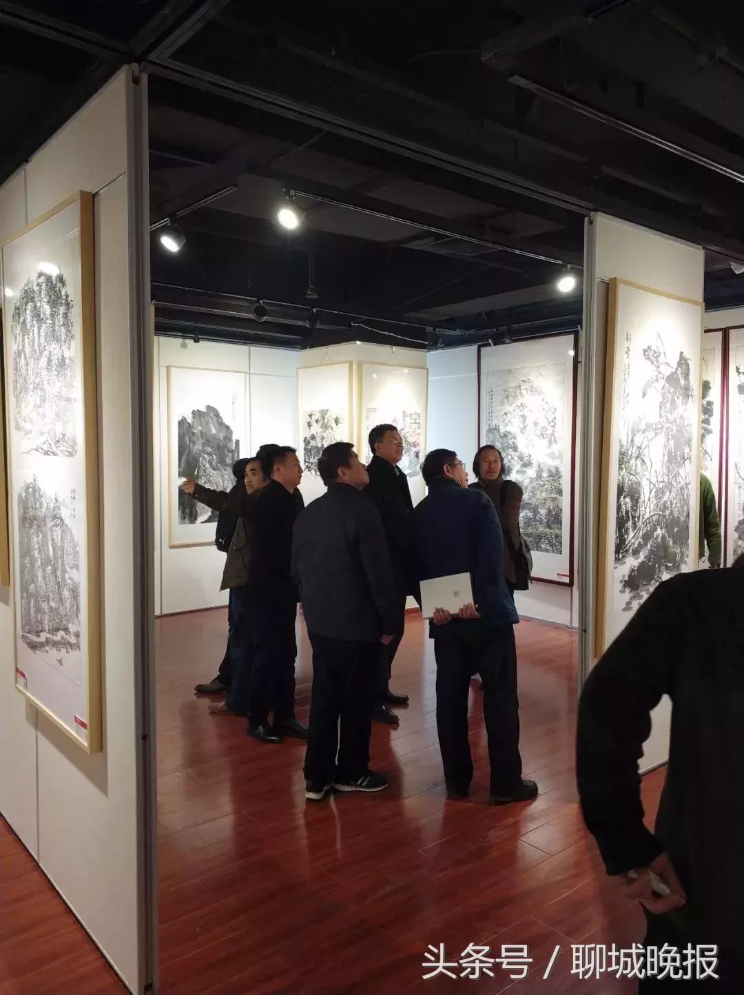 聊城丹青十八家展,山东聊城书画展