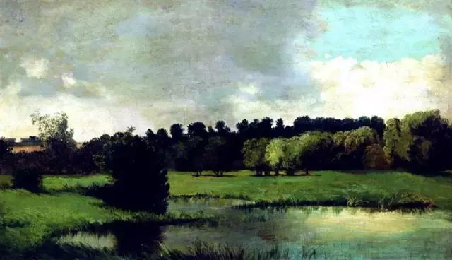 意象油画名家作品,当代中国油画名家写生风景