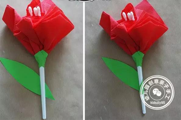 情人节的手工用a4纸和小卡纸做,用卡纸给妈妈做情人节的礼物教程