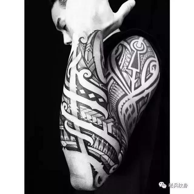 手臂纹身图腾素材,图腾字体纹身图片大全