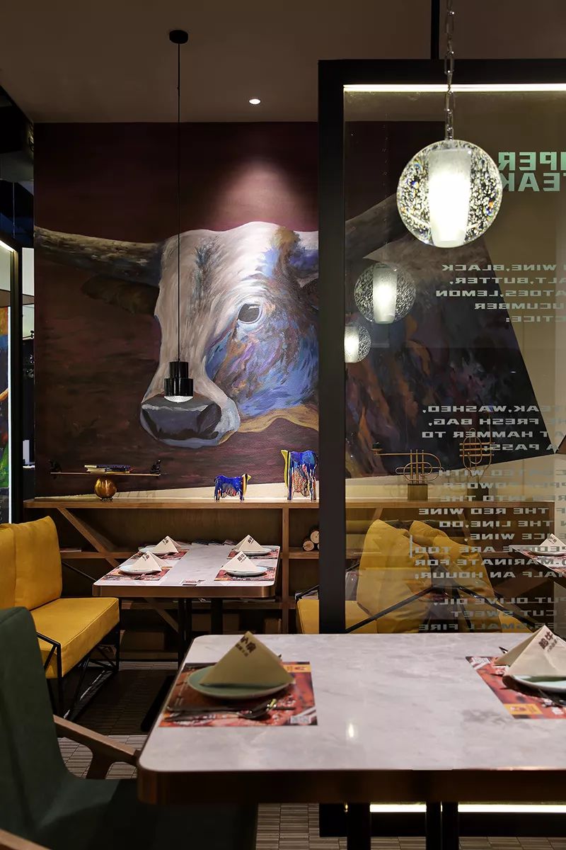 艺鼎新作｜钻石般璀璨的格调空间，牛扒馆很“牛”！