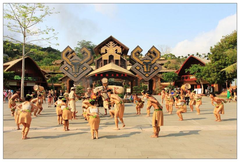 海南三亚的槟榔谷,三亚槟榔谷黎族原生态攻略