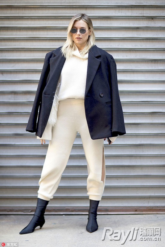 杨紫冬季穿什么裤子,杨紫穿直筒裤