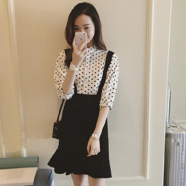 各样式的背带穿搭,背带新款洋气减龄搭配