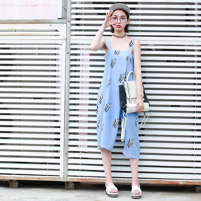 减龄背带裤夏季儿童,童趣古着牛仔背带裤