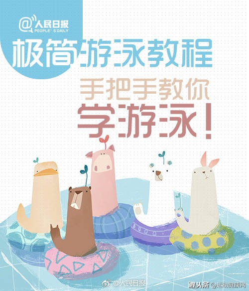 最简单游泳简图,游泳视频教学初学者分步动作讲解