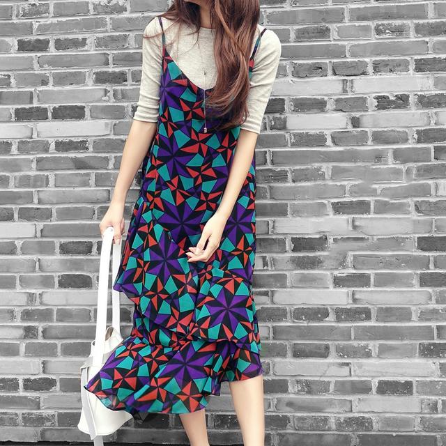 雪纺印花让三十岁的你美的柔美和纯真