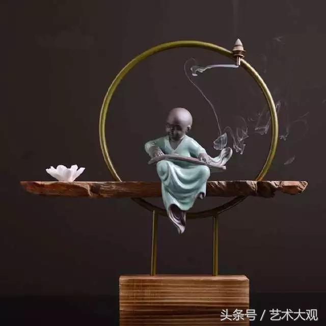 禅意雕塑作品,陶艺雕塑