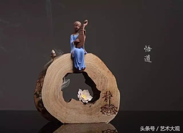 禅意雕塑作品,陶艺雕塑