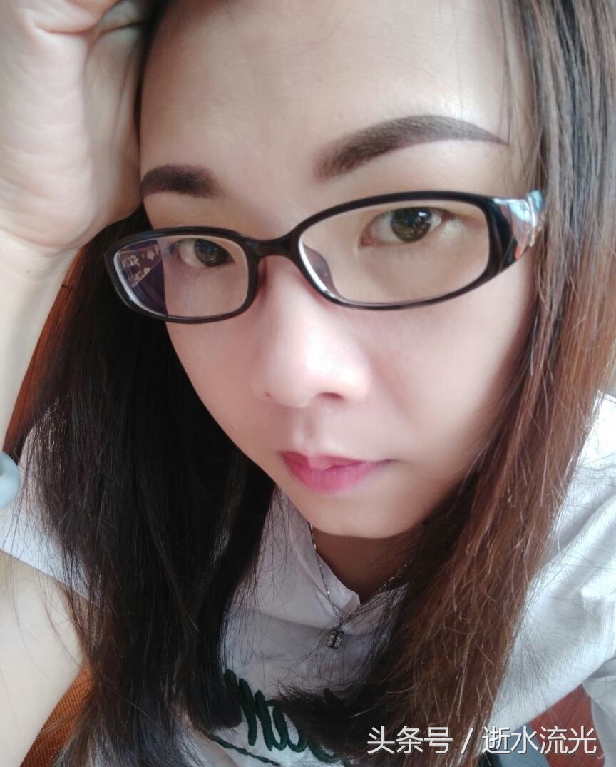 女生纹眉后1-7天恢复图,纹眉第十一天已经很自然了