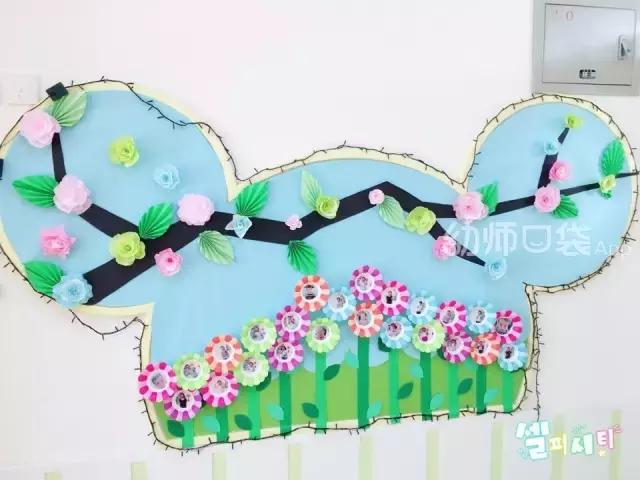 幼儿园班级主题墙布置简单大方,小学新学期新气象主题墙