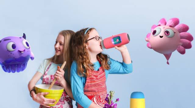 它让水精灵住进杯中，让孩子爱上喝水