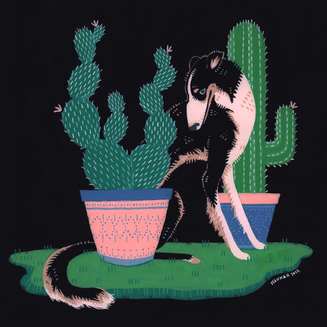 插画师hana美食插画,hannahjesus手绘插画