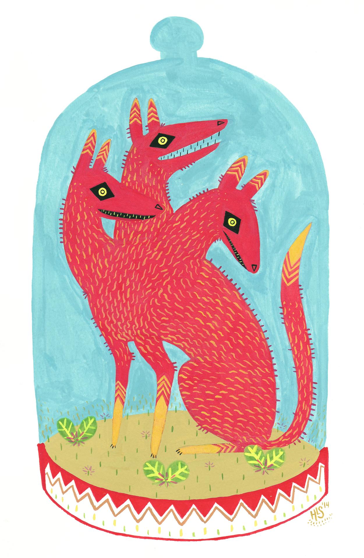 插画师hana美食插画,hannahjesus手绘插画