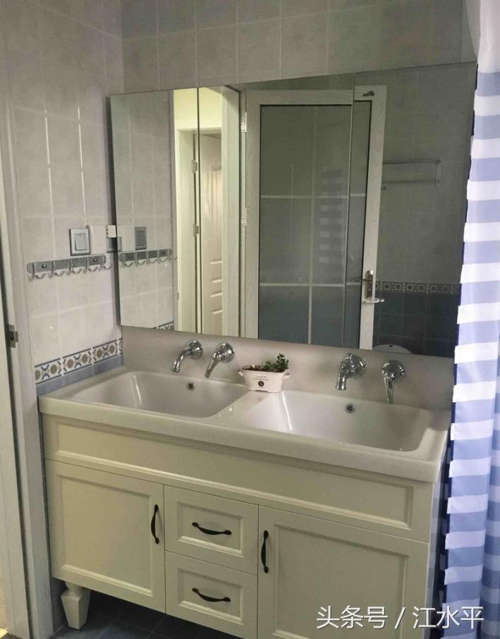 大白墙简单装修风格效果图120平,140平4居新中式装修效果图