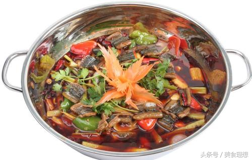 成都温江孔亮鳝鱼火锅店,家常鳝鱼火锅做法