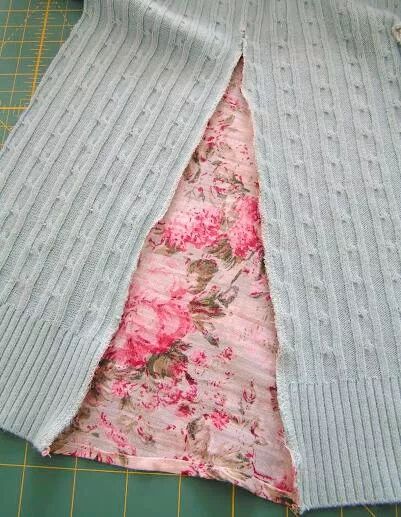 无袖旧毛衫改造大全图,旧毛衣改造100种方法