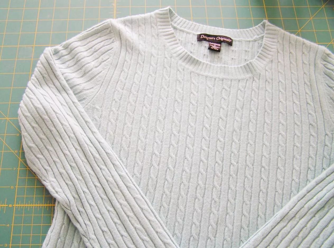 无袖旧毛衫改造大全图,旧毛衣改造100种方法