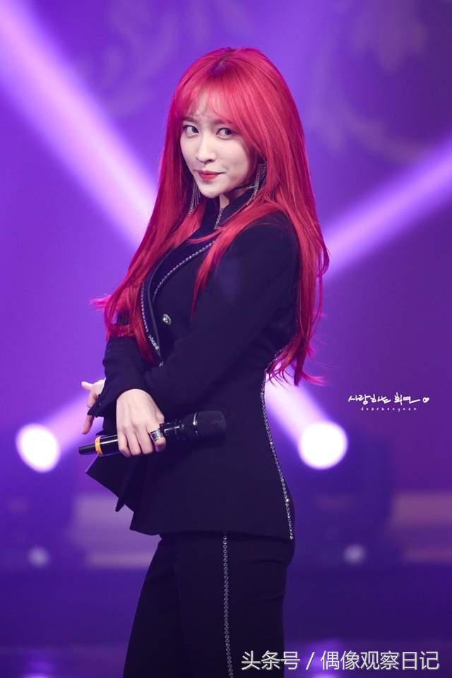 exidhani颜值,hani新发色