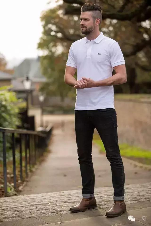 型男怎么可以不会穿Polo衫