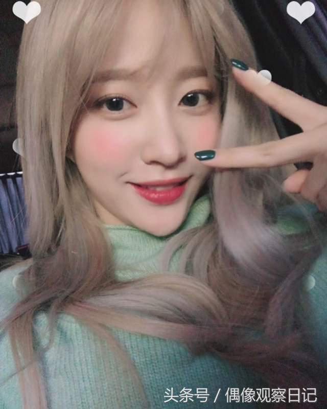 exidhani颜值,hani新发色