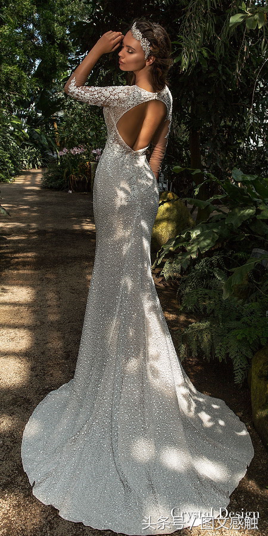水晶设计2018婚纱“皇家花园”及高级定制新娘礼服