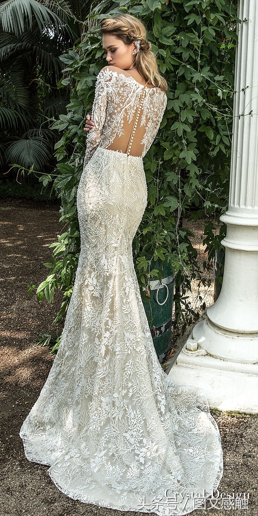 水晶设计2018婚纱“皇家花园”及高级定制新娘礼服