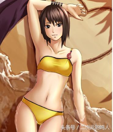 火影盘点：十大女忍胸器个个暗藏杀气，纲手婆婆只能排第二