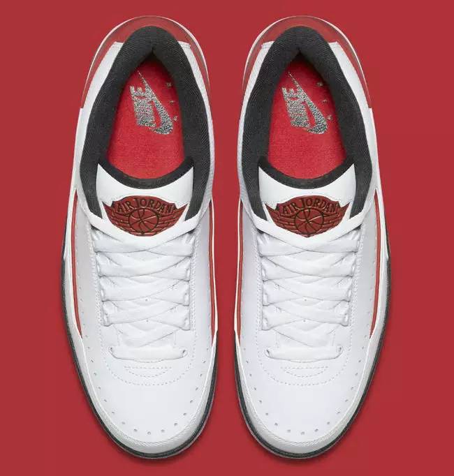 aj黑红低帮aj2,aj2白红什么时候发售