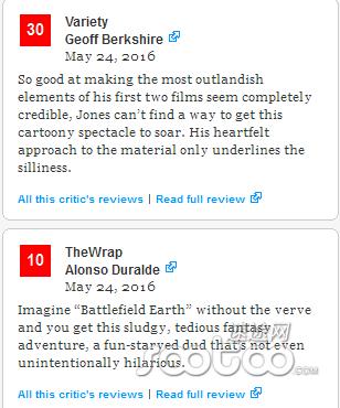 外媒评价好莱坞电影,外国评论魔兽世界
