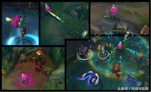 lol愚人节皮肤特效展示,lol愚人节皮肤返场