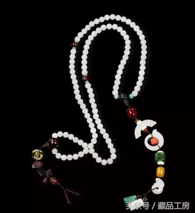 朝珠108颗，为什么要用彩珠相间？