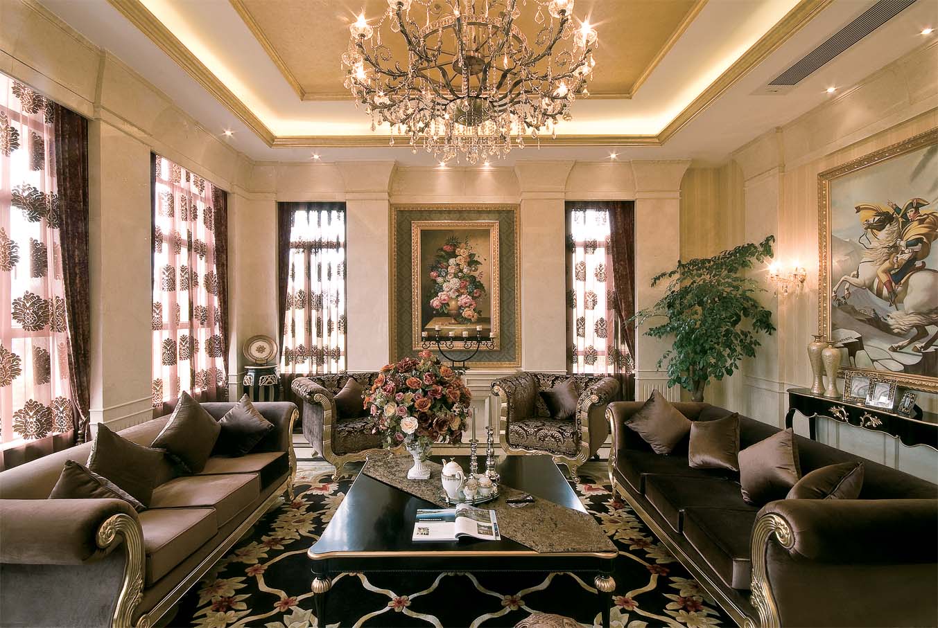 名家匠心经典大气欧式装修,西山区奢华欧式装修设计